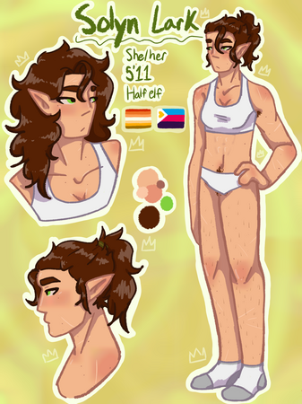 Solyn reference sheet