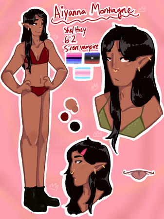 Aiyanna ref sheet Aiyanna ref sheet