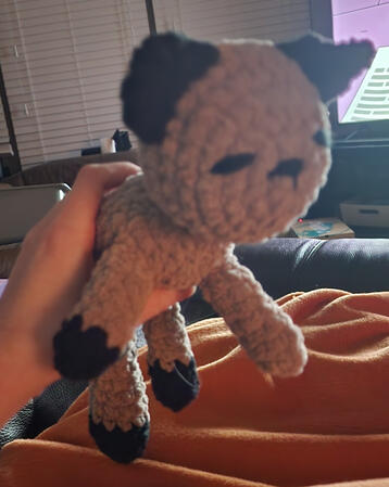 Freehanded silly kitty number 1